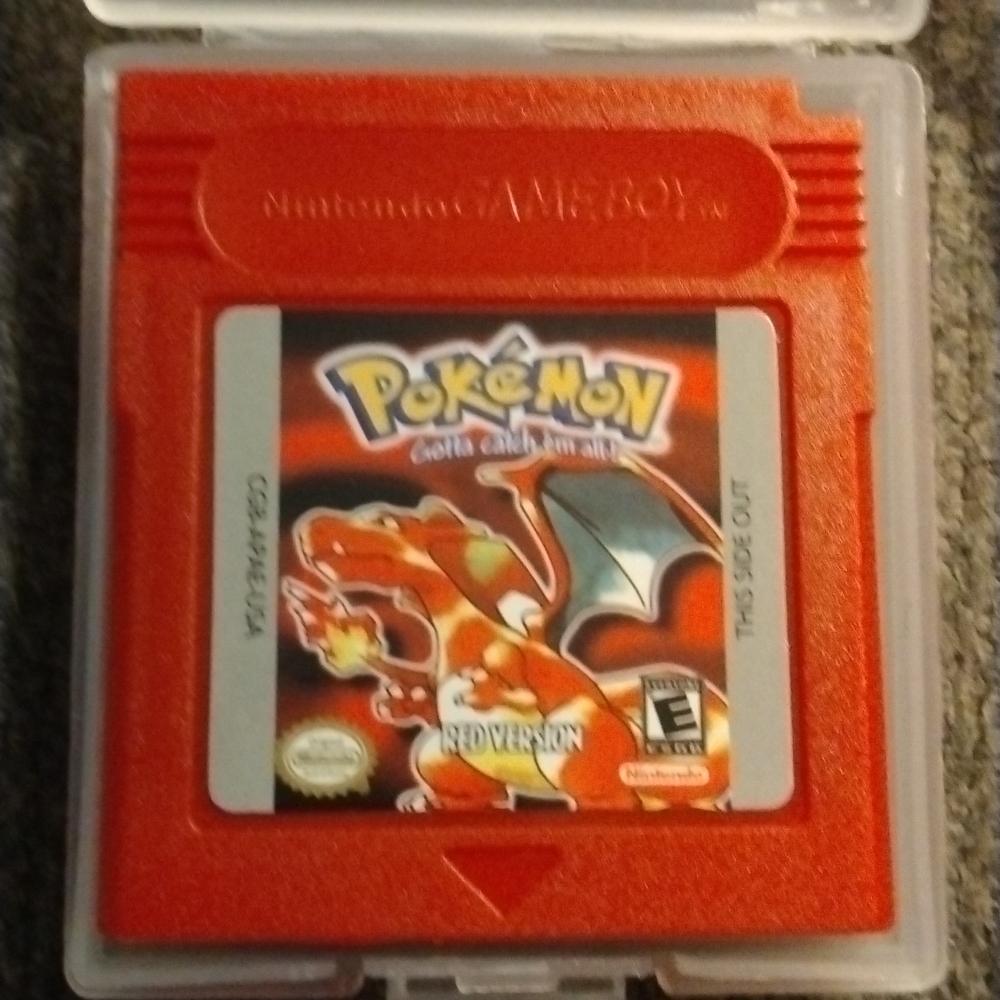 Pokemon red Gameboy game